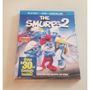 The Smurfs 2 Blu Ray + DVD + Digital HD